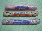 Rotulo para bala tipo mentos